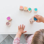 Watercolor Palette Wooden Color Blocks - Bannor Toys
