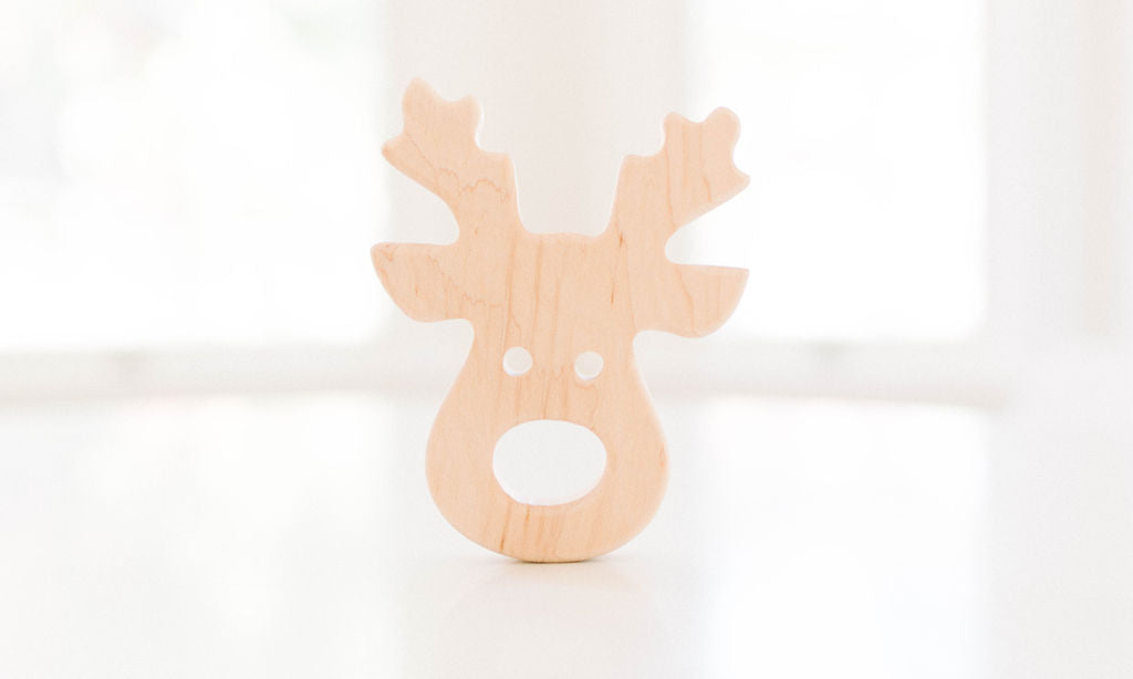 Reindeer Wooden Grasping Toy - Bannor Toys
