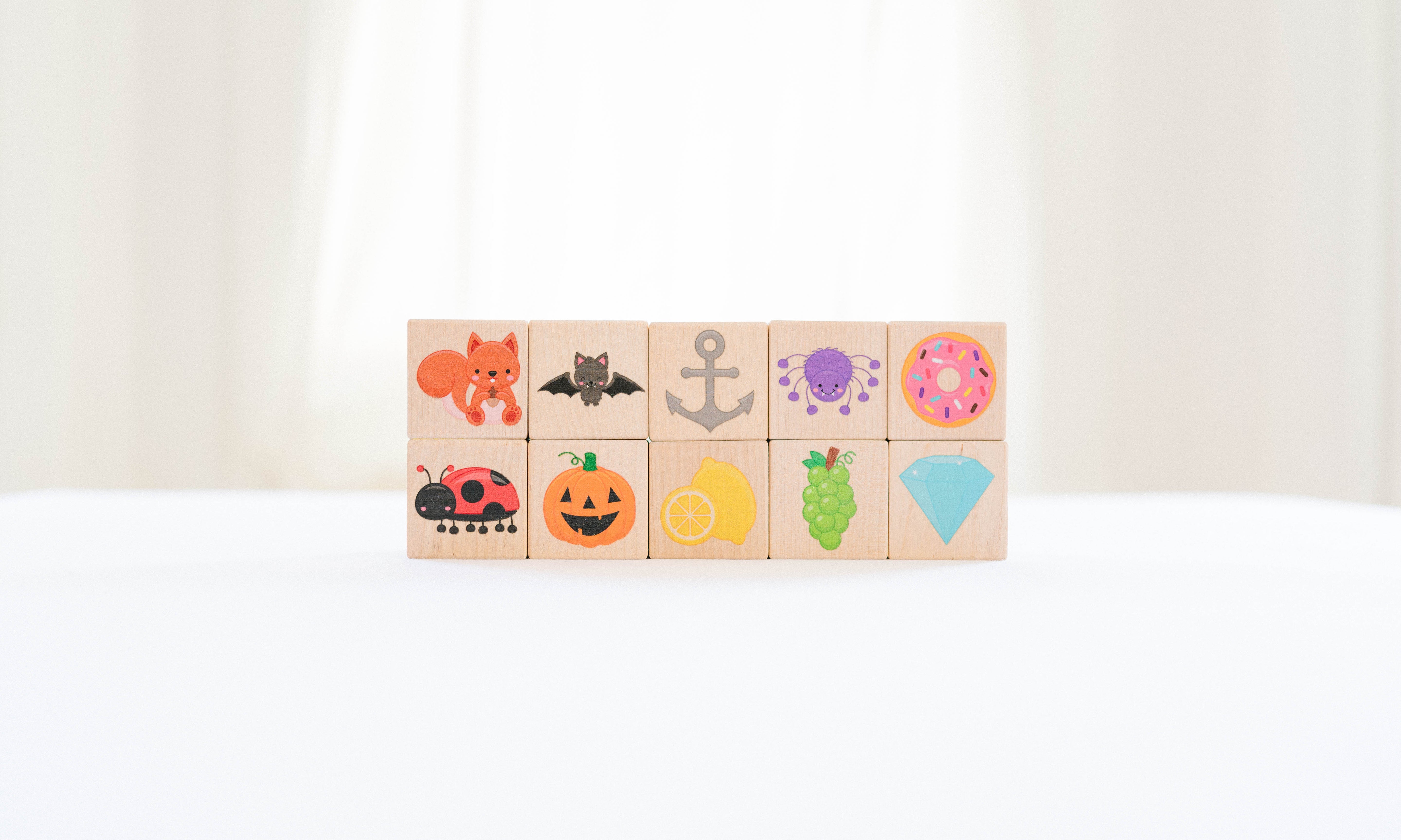 Wooden Color Learning Blocks - Bannor Toys