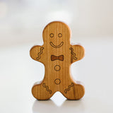 Gingerbread Wooden Baby Rattle - Bannor Toys