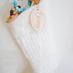 Personalized Wooden Stocking Tag - Bannor Toys