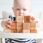 Wooden Calendar Month Blocks - Bannor Toys