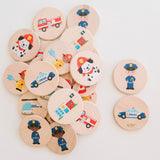 First Responders Matching Tiles - Bannor Toys
