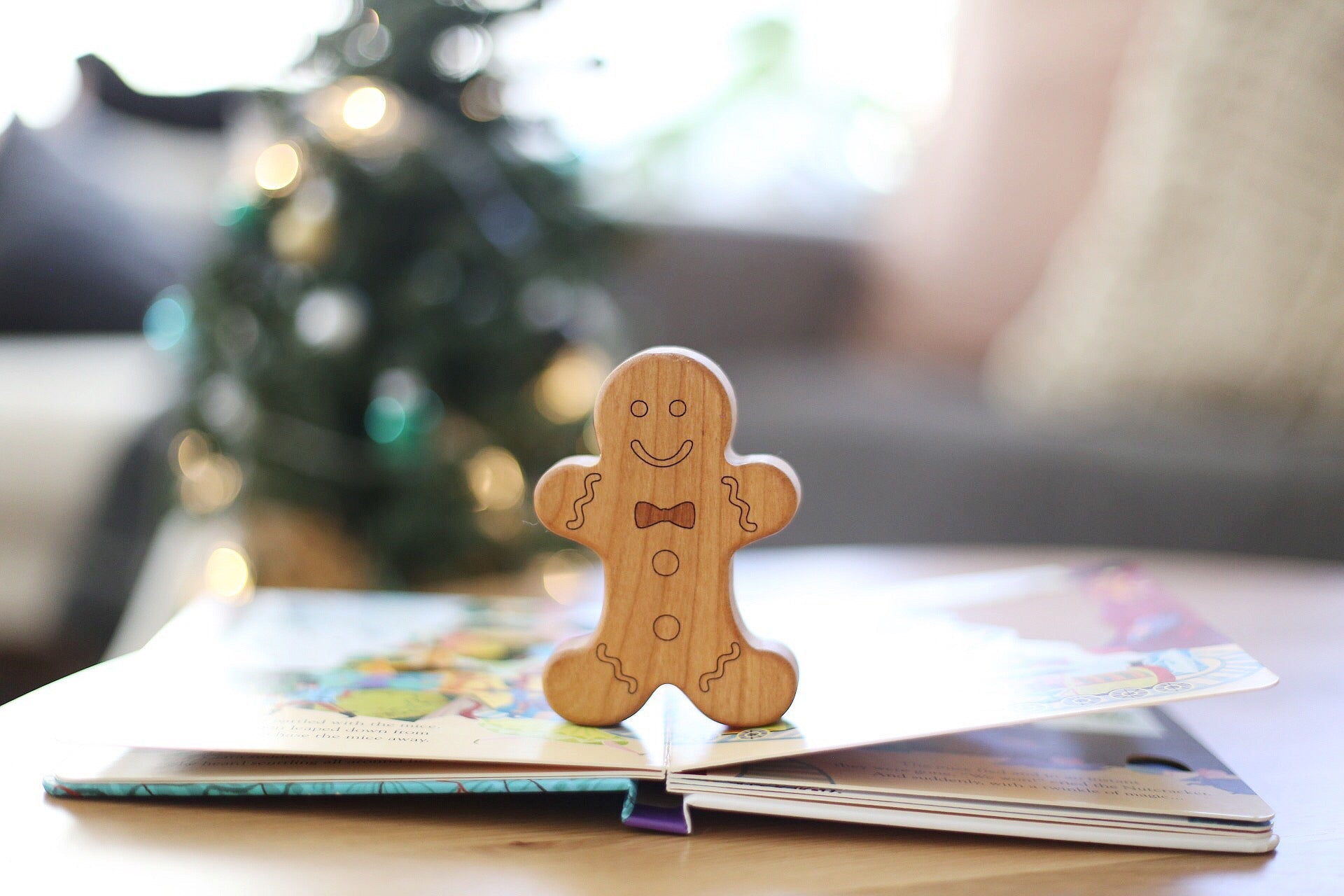 Gingerbread Baby Rattle - Bannor Toys