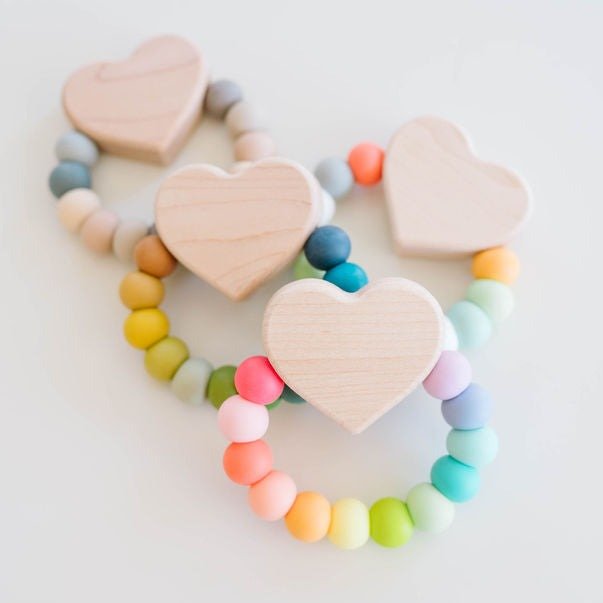 Heart Charm Teether - Bannor Toys