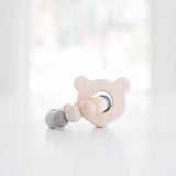 Mini Bear Wooden Baby Teether - Bannor Toys