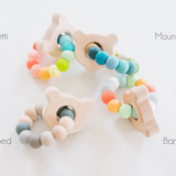 Mini Bear Wooden Baby Teether - Bannor Toys