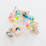 Mini Bear Wooden Baby Teether - Bannor Toys