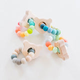 Mini Bear Wooden Baby Teether - Bannor Toys