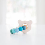 Mini Bear Wooden Baby Teether - Bannor Toys