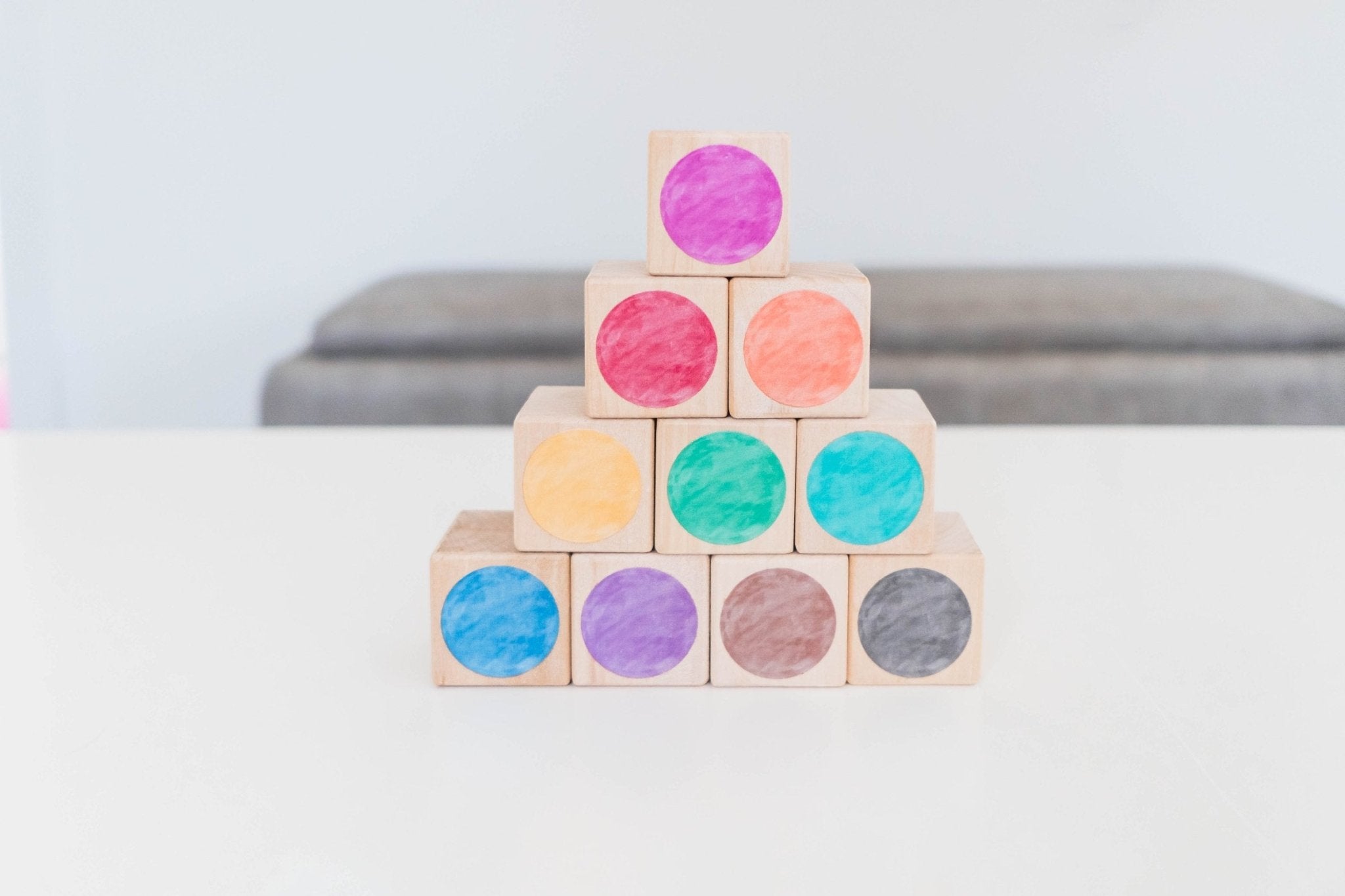 Paint Palette Watercolor Blocks - Bannor Toys