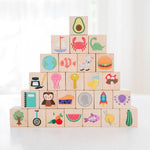 Picture Alphabet Blocks - Bannor Toys