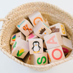Picture Alphabet Blocks - Bannor Toys