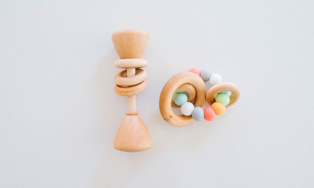 Saturn Teether + Classic Rattle Bundle - Bannor Toys