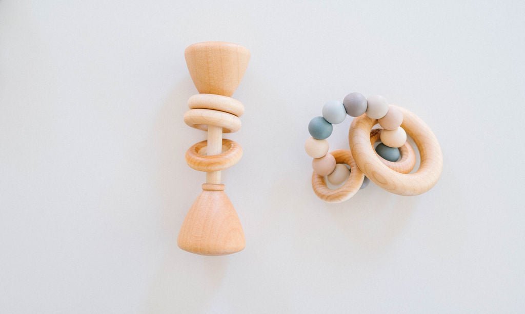 Saturn Teether + Classic Rattle Bundle - Bannor Toys