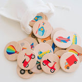 Transportation Matching Tiles - Bannor Toys