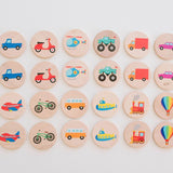 Transportation Matching Tiles - Bannor Toys