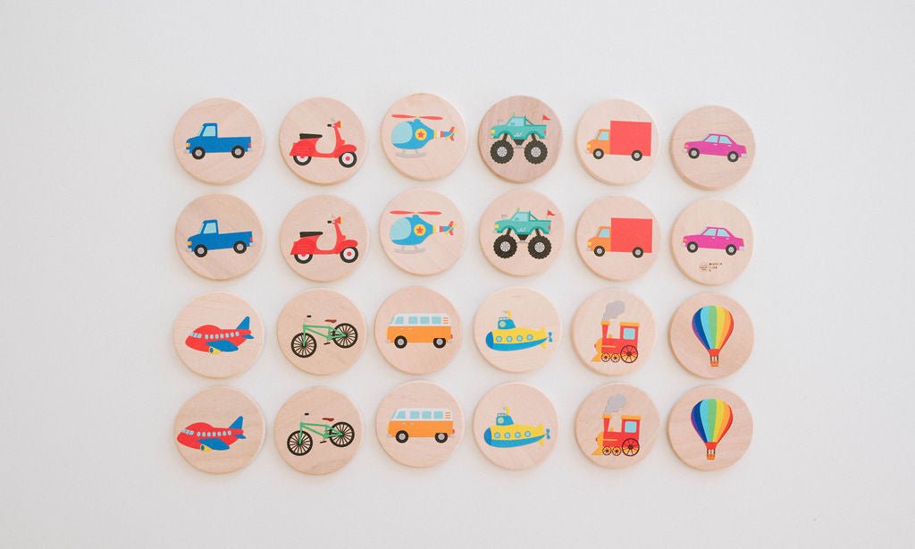 Transportation Matching Tiles - Bannor Toys