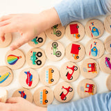 Transportation Matching Tiles - Bannor Toys