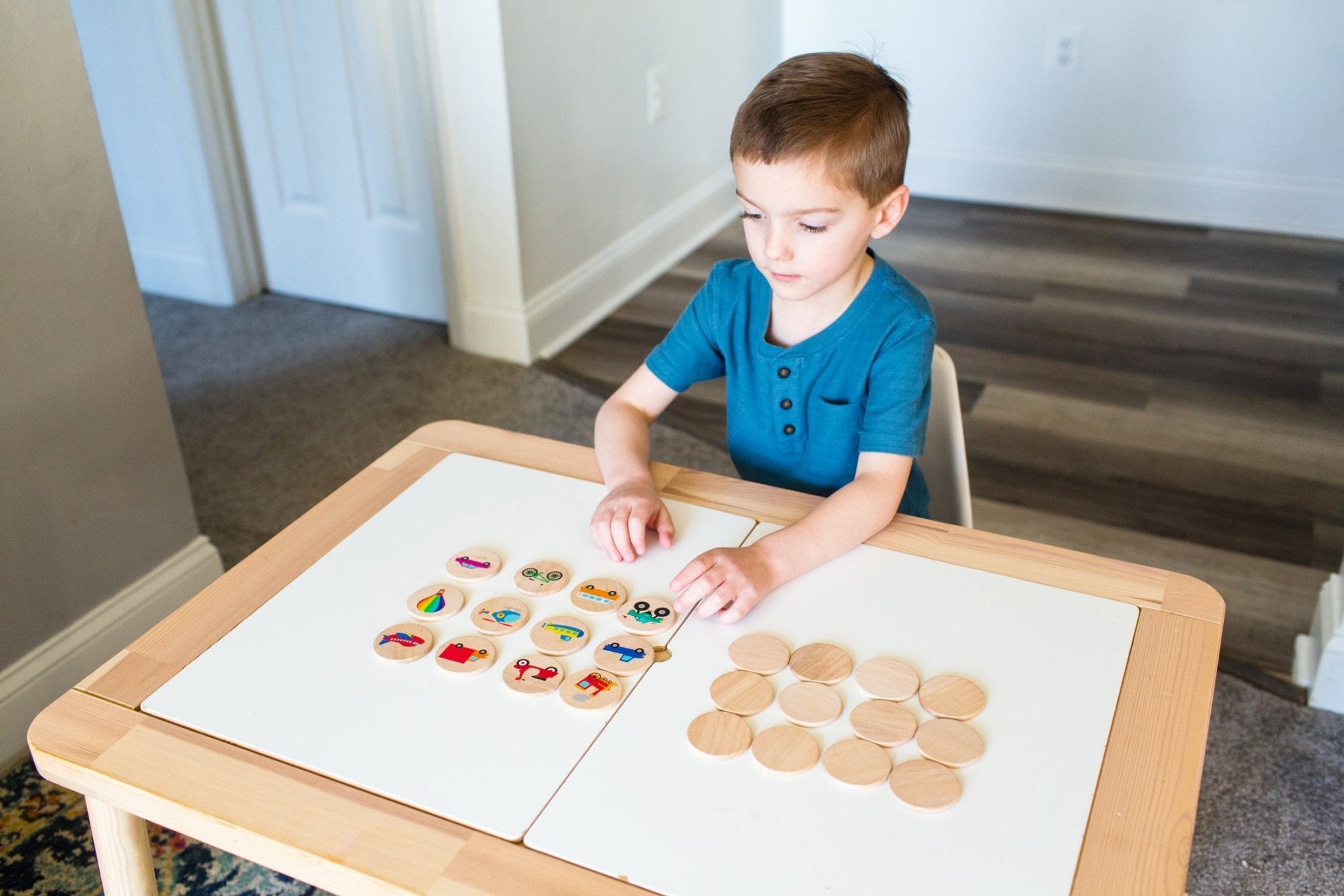 Transportation Matching Tiles - Bannor Toys