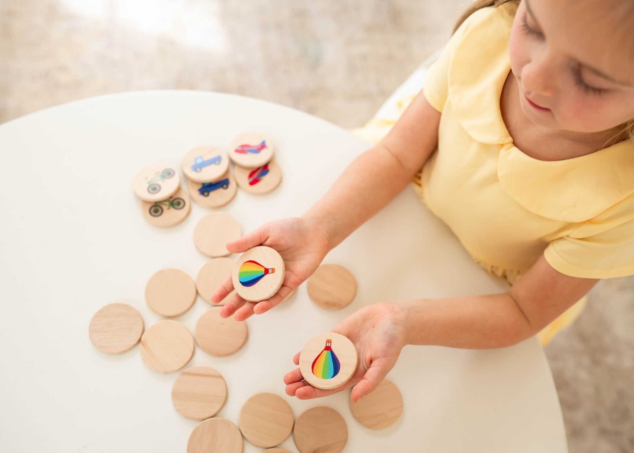 Transportation Matching Tiles - Bannor Toys