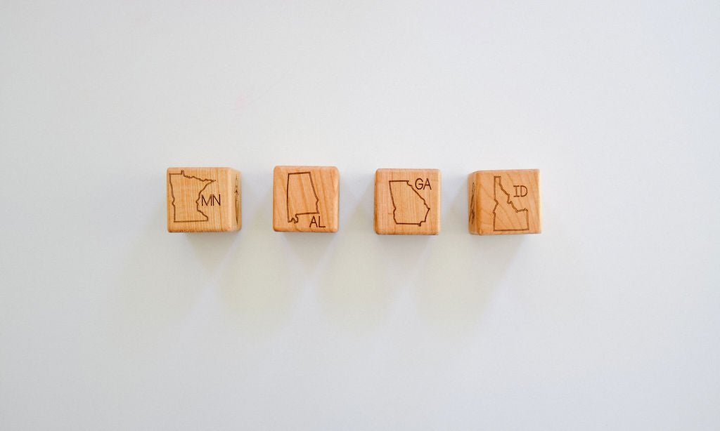 USA State Blocks - Bannor Toys