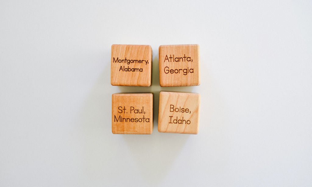 USA State Blocks - Bannor Toys