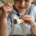 Wooden Paintables - Snowmen + Trees - Bannor Toys