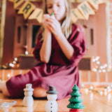 Wooden Paintables - Snowmen + Trees - Bannor Toys