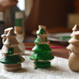 Wooden Paintables - Snowmen + Trees - Bannor Toys