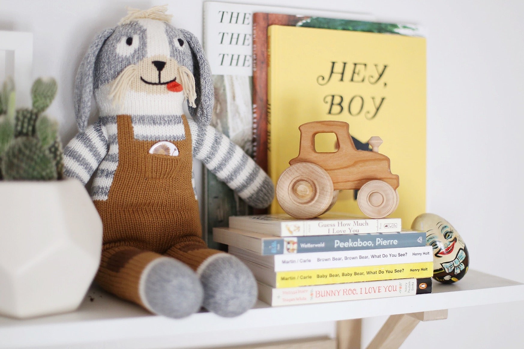 Wooden Tractor - Bannor Toys