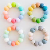 Alphabet Grasping Toy with Teething Beads - Choose Your Letter - Bannor Toys