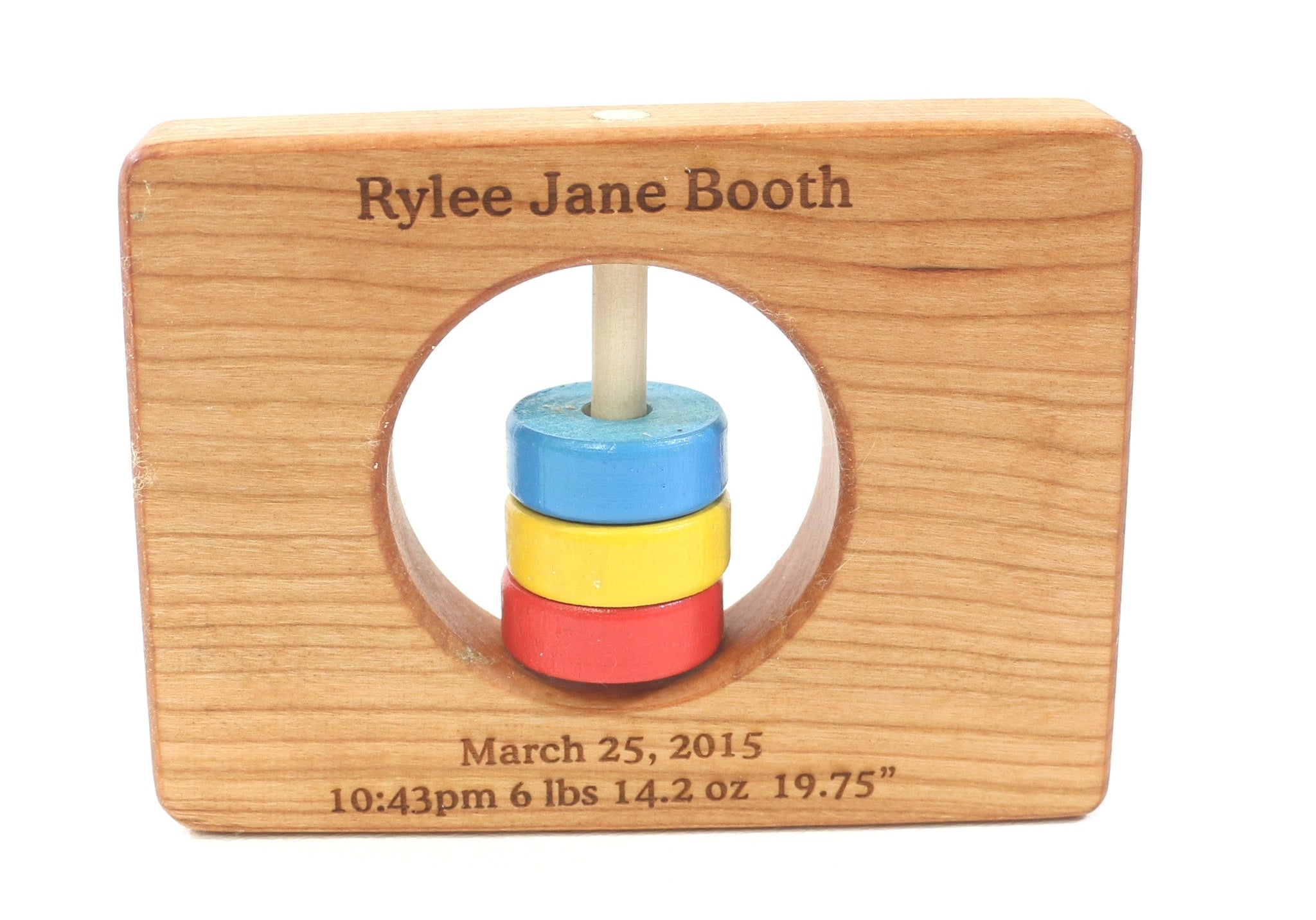 Colorado State Wooden Baby Rattle™ - Bannor Toys