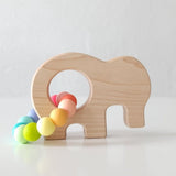 Elephant Wooden Grasping Toy - Bannor Toys