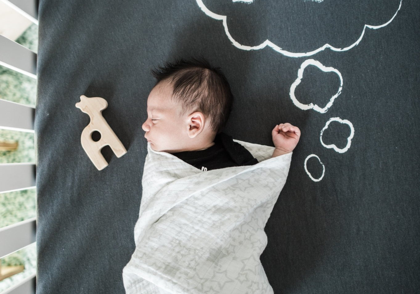 Giraffe Wooden Baby Grasping Toy - Bannor Toys