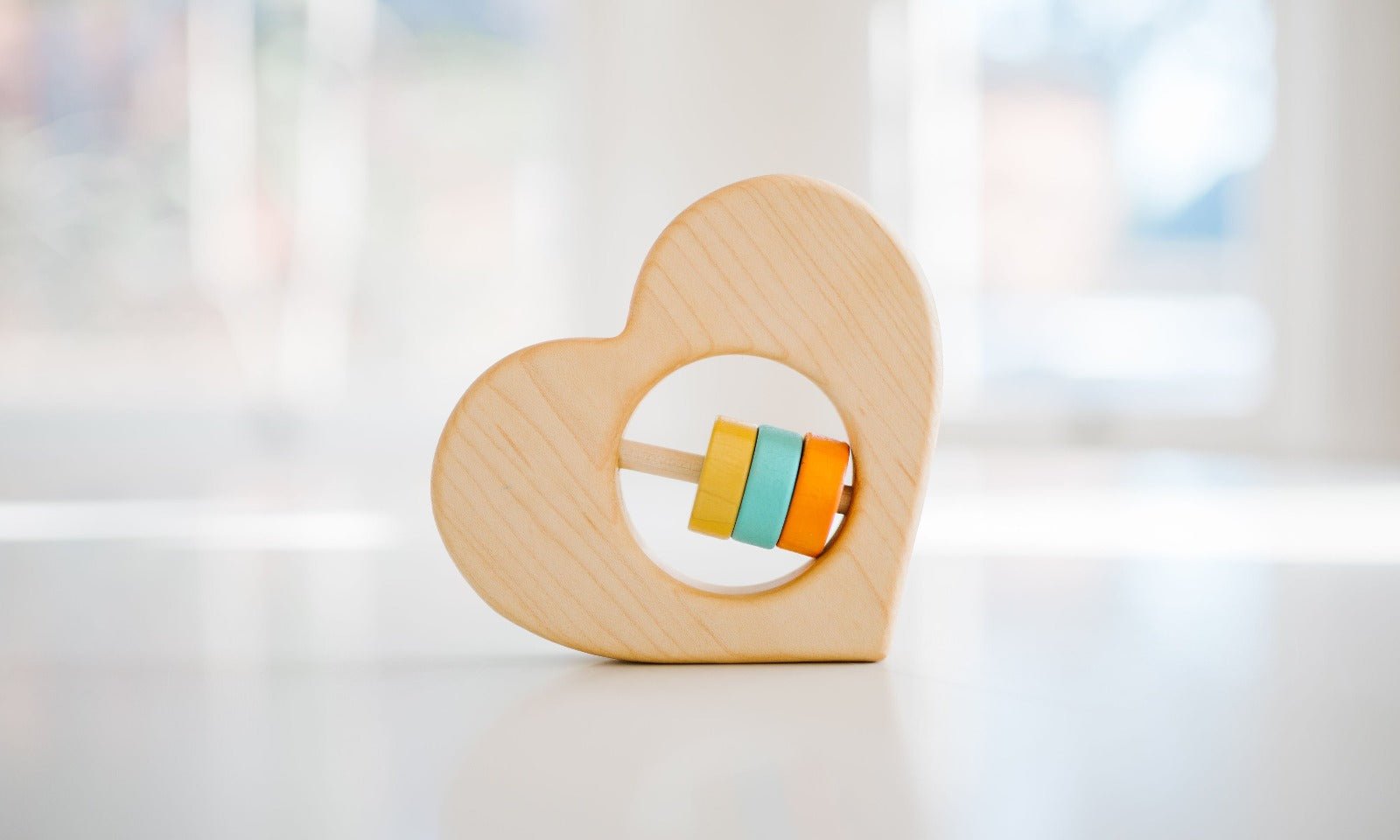 Heart Baby Rattle - Bannor Toys