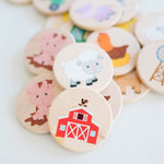 On The Farm Matching Tiles - Bannor Toys