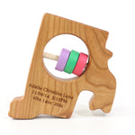 Rhode Island State Wooden Baby Rattle™ - Bannor Toys