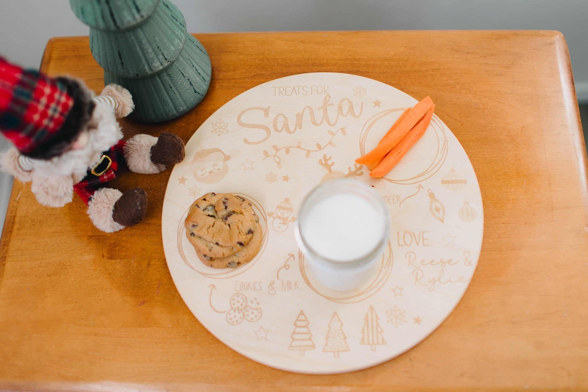 Santa Cookie Tray - Bannor Toys