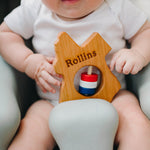 Texas State Wooden Baby Rattle™ - Bannor Toys