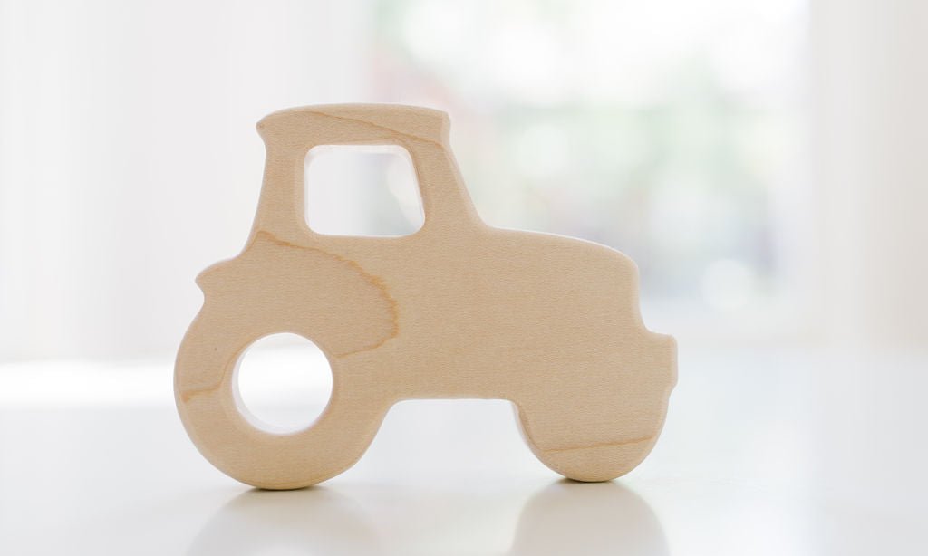 Tractor Wooden Grasping Toy - Bannor Toys