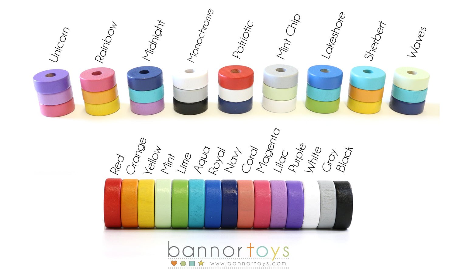 Vermont State Wooden Baby Rattle™ - Bannor Toys