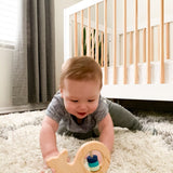 Whale Wooden Baby Rattle - Bannor Toys