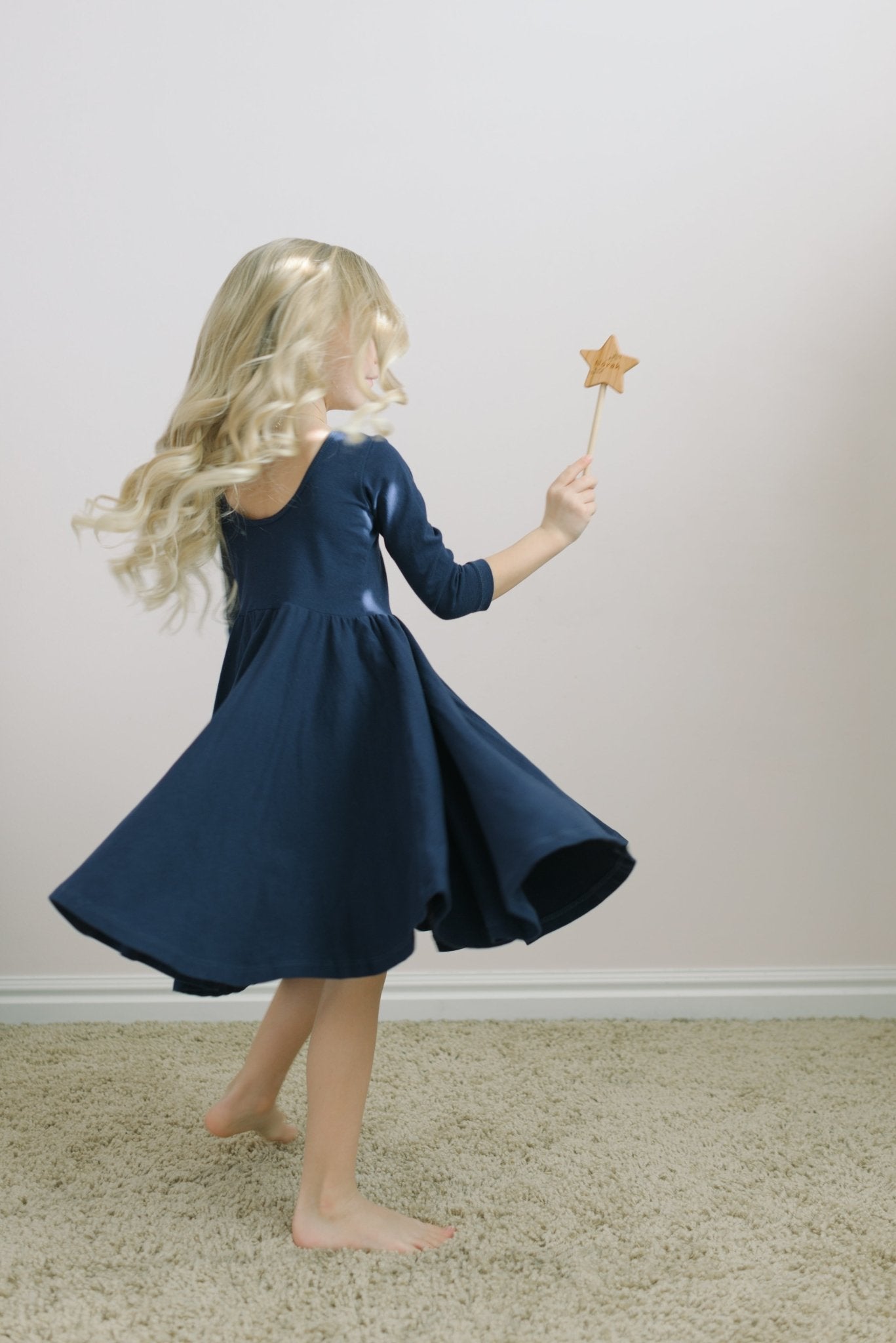 Wooden Star Wand - Bannor Toys